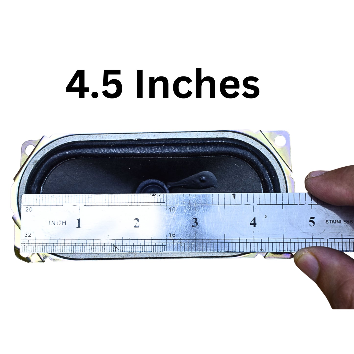 4.5-Inch Oval Speaker 8Ω 10W (Pair)