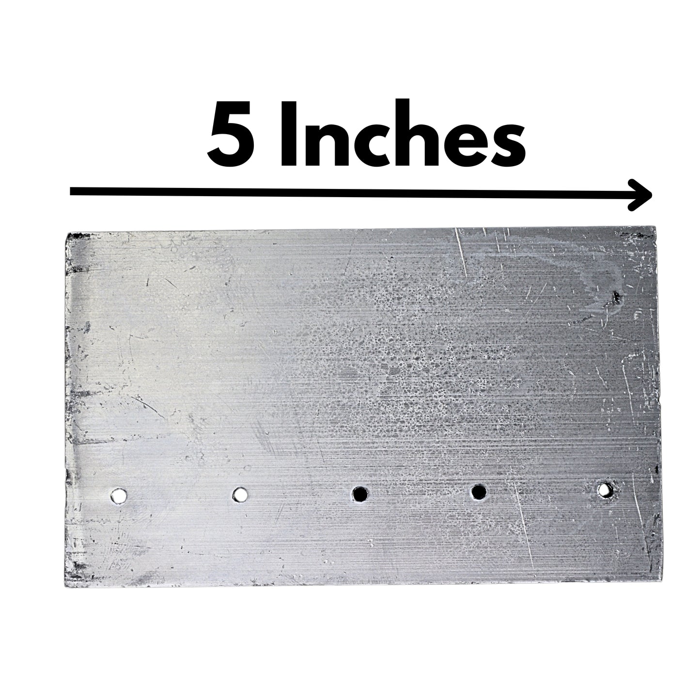 Aluminum Heat Sink 5x3 Inch – 1.2 Inch Thickness