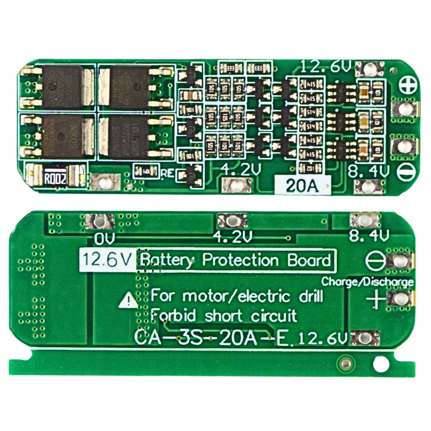2S Lithium Battery BMS Protection Module
