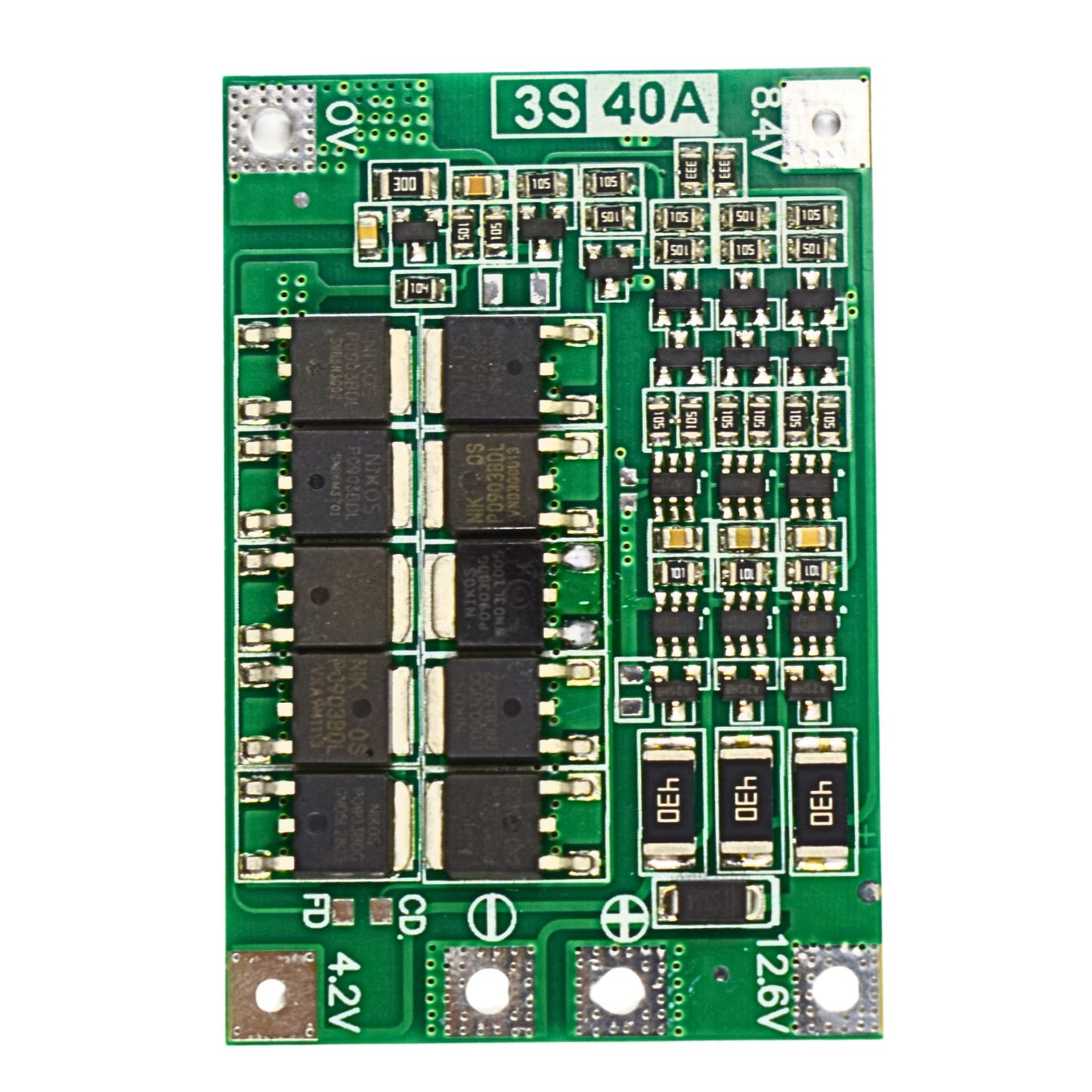 3S 40A Lithium Battery BMS Protection Module