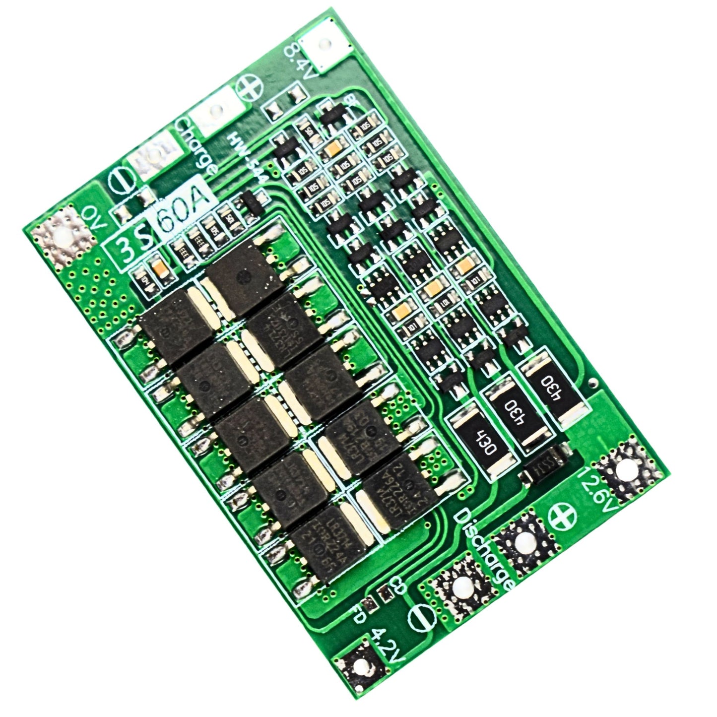3S 60A Lithium Battery BMS Protection Module