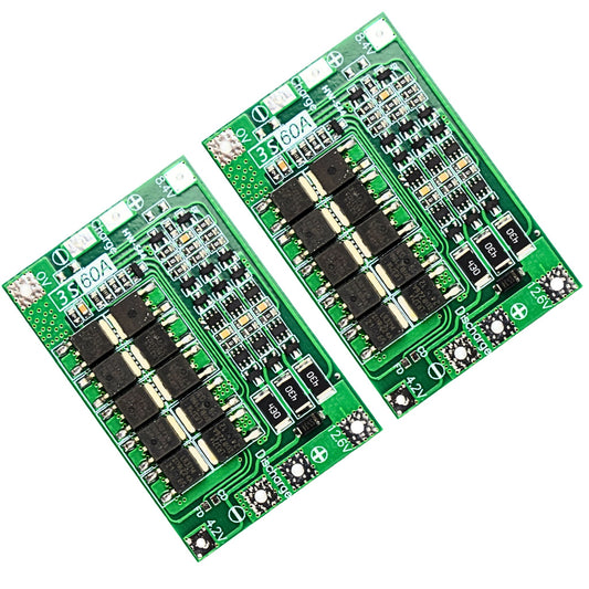 3S 60A Lithium Battery BMS Protection Module