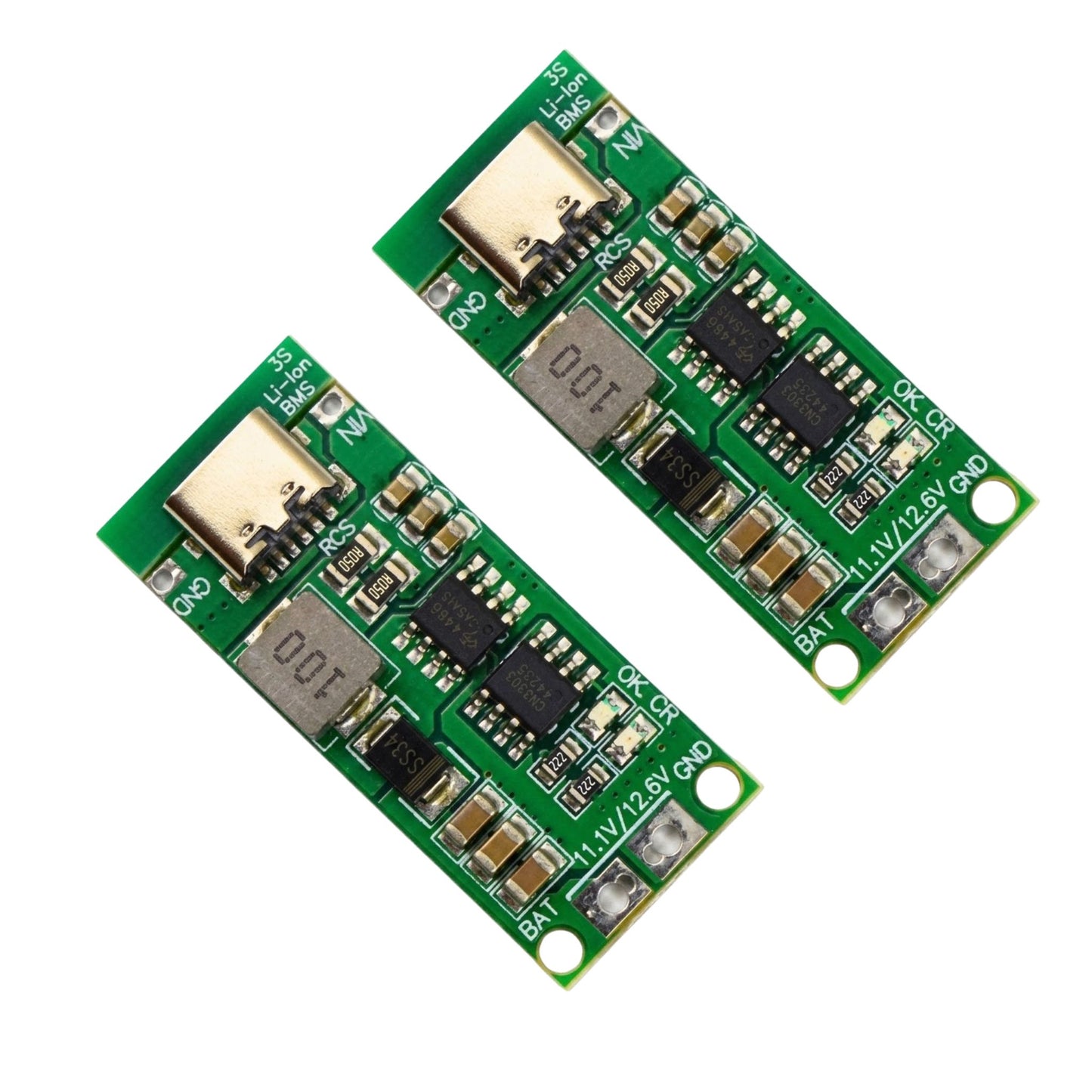 3S Type-C Lithium Battery BMS Module