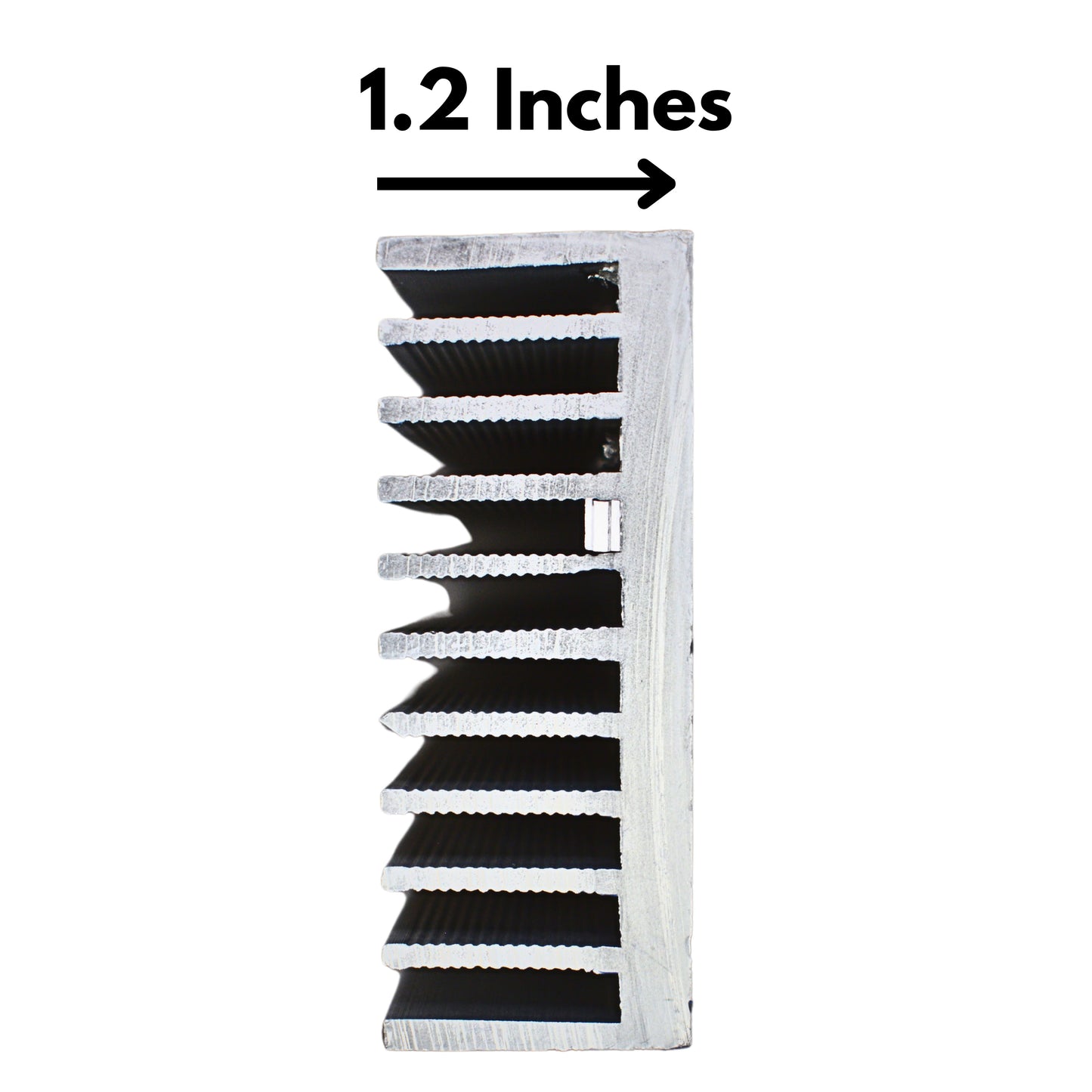 Aluminum Heat Sink 5x3 Inch – 1.2 Inch Thickness