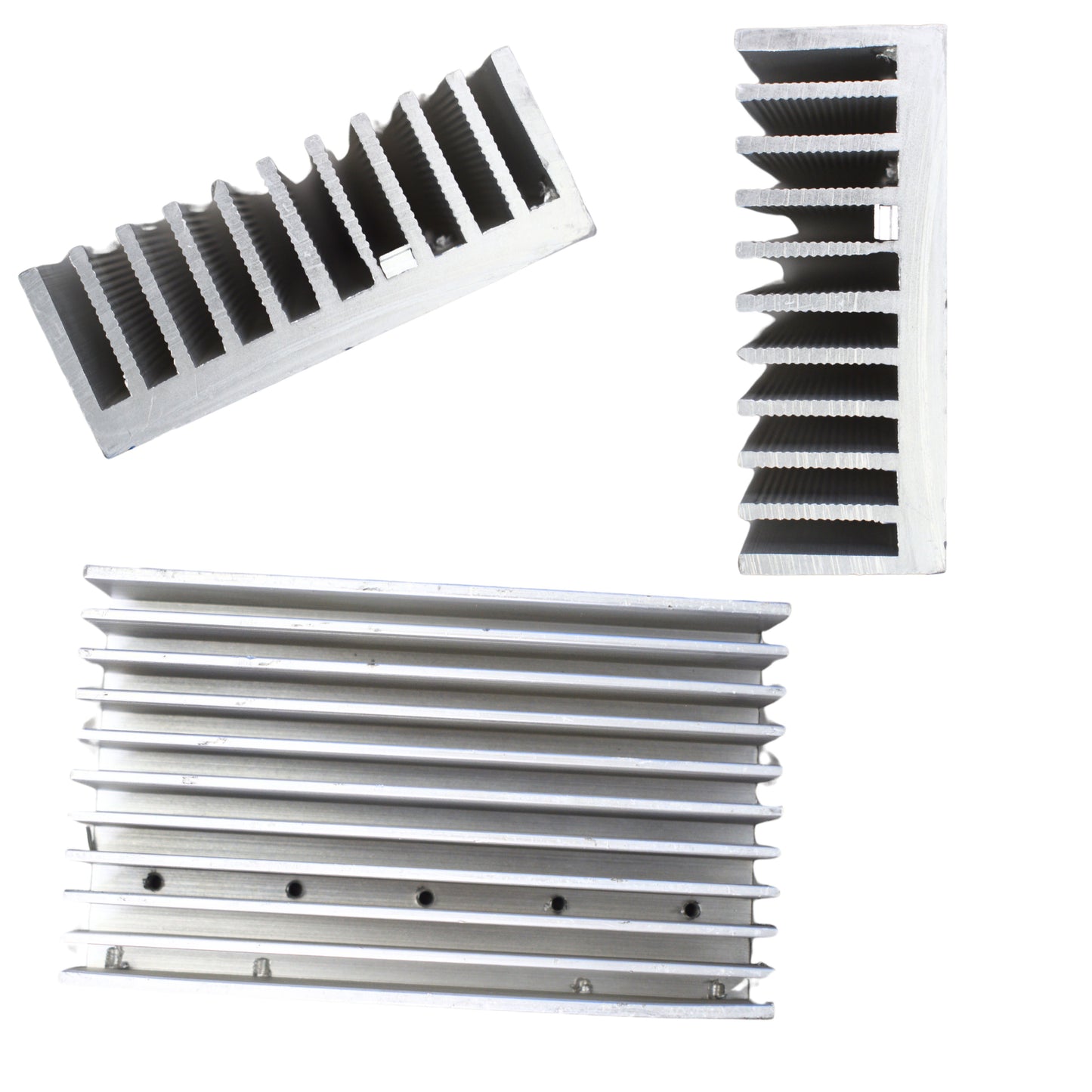 Aluminum Heat Sink 5x3 Inch – 1.2 Inch Thickness
