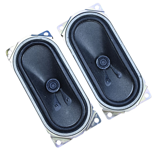 4.5-Inch Oval Speaker 8Ω 10W (Pair)