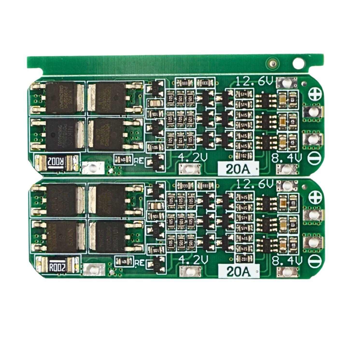 2S Lithium Battery BMS Protection Module