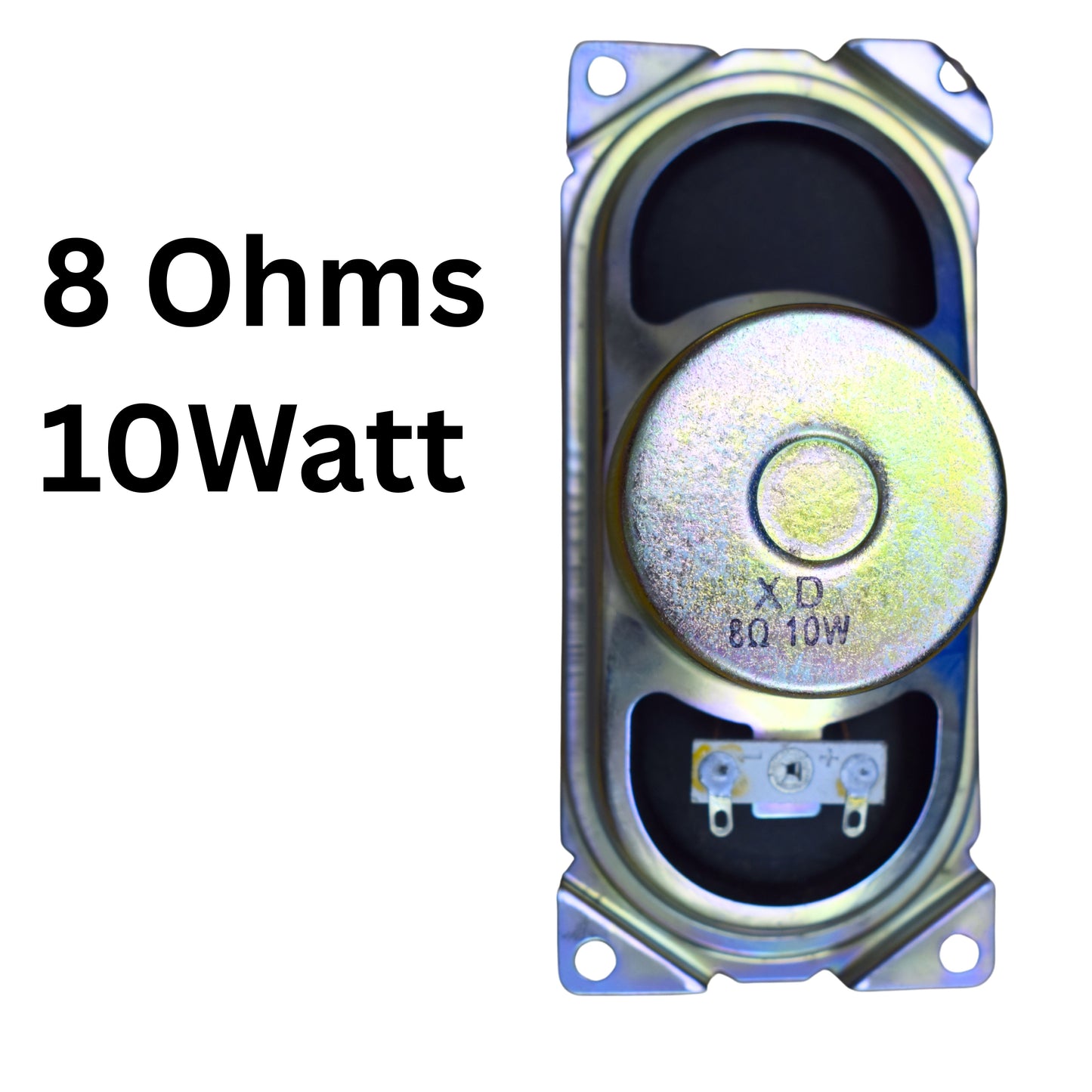 4.5-Inch Oval Speaker 8Ω 10W (Pair)